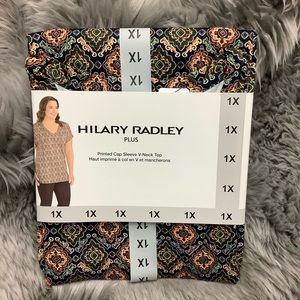 Hilary Radley Women's T-Shirt | V-Neck Top